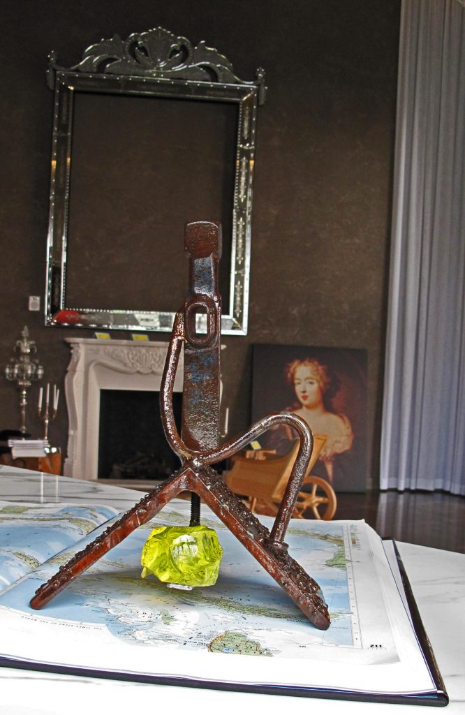 Sculpture called Light Worker in Miami Florida Art Fair