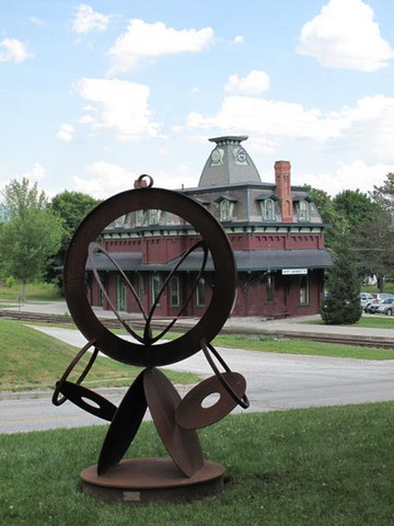 Metal Sculpture called Strength