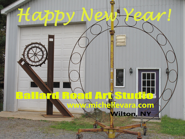 Artist wishing Good New year to all in 2012