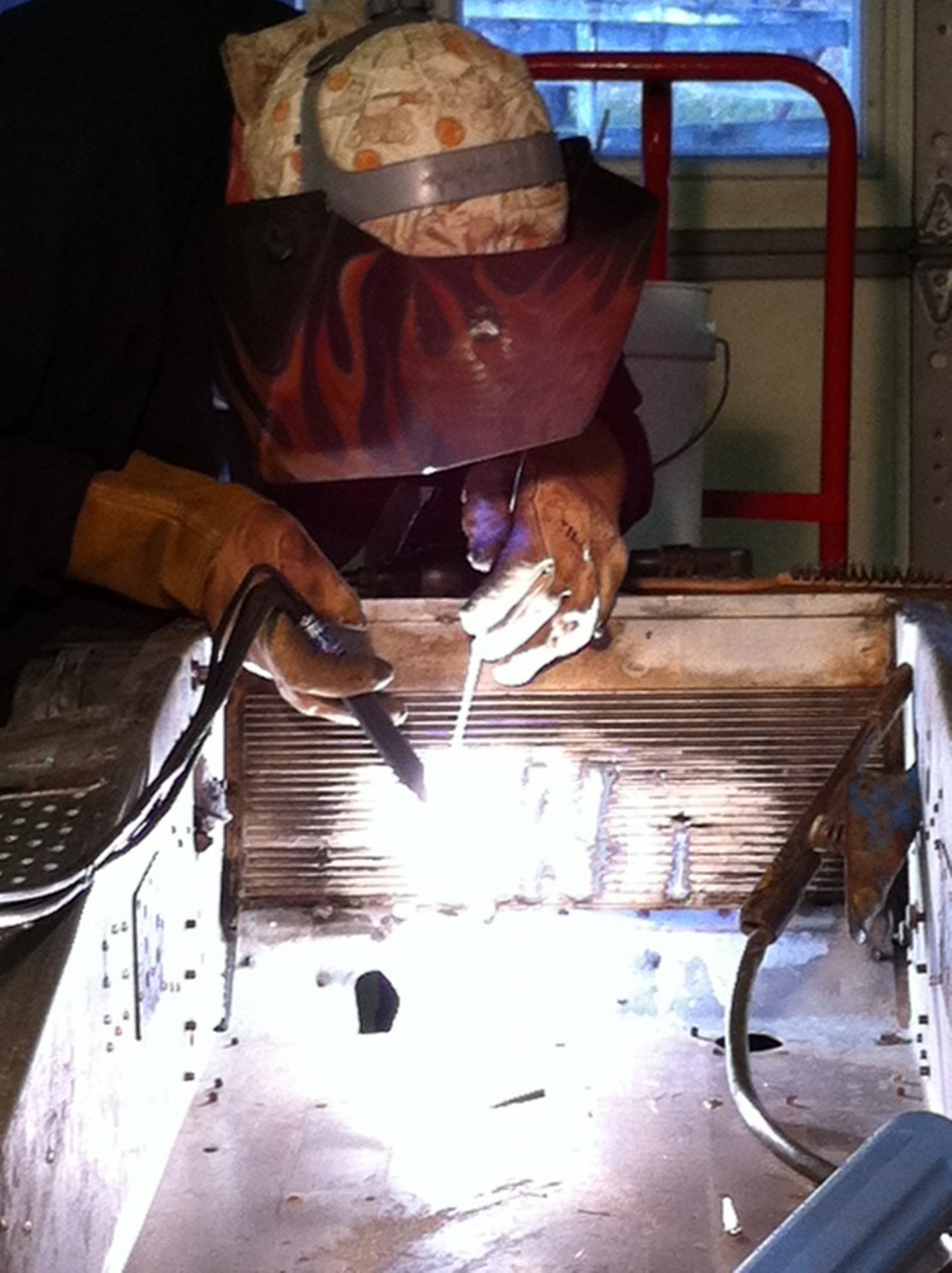 Aluminum Welding by Ballard Road Art Studio, Wilton NY