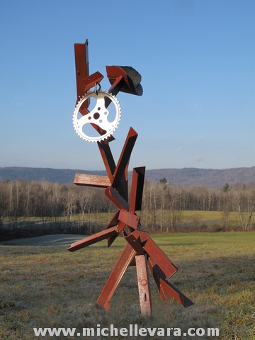 8 michelle Vara_sculpture Transmuted Metal sculpture Transmuted