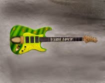 Vara- Airbrushed guitar 