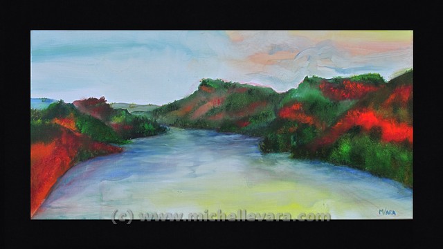 oil paint on canvas, Cooperstown NY, landscape plein air paintings