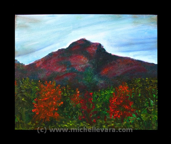 LAndscaPE PAINTING, cANVAS, PLEIN AIR, michelle vara,