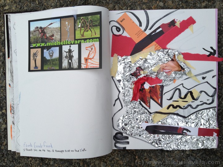 skidmore college, michelle vara, Traveling sketchbook, Ballard Road Art Studio, Saratoga NY