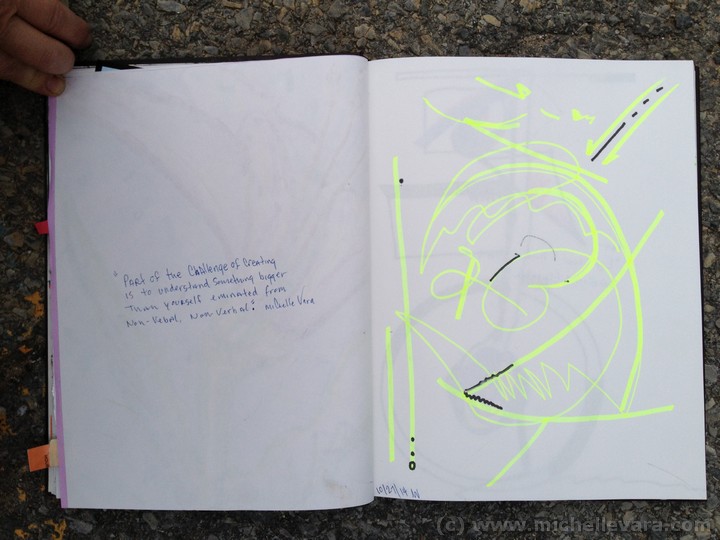 skidmore college, michelle vara, Traveling sketchbook, Ballard Road Art Studio, Saratoga NY