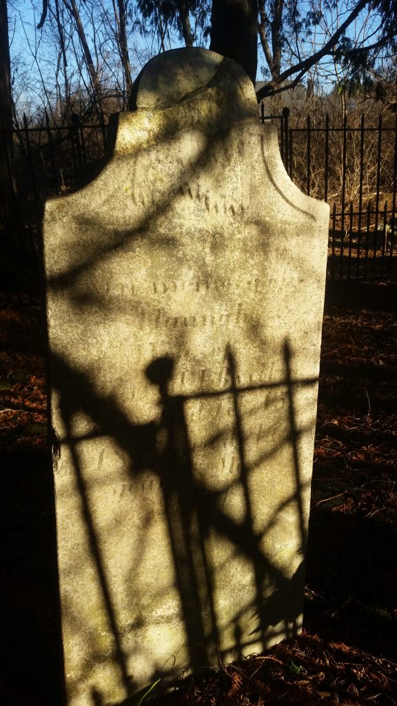 Art photograph of the Brill cemetery by miChelle Vara 