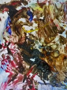 Tar Paintings, Abstract Expression,