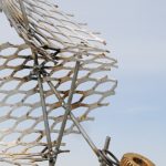 257. Traumatic Stress metal sculpture, recycled art, Junk art