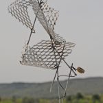 257. Traumatic Stress metal sculpture, recycled art, Junk art