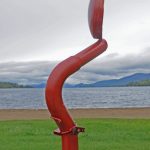 258. Reciprocal Zero (5/2017) Sculpture on Lake George NY