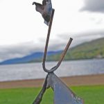 metal sculpture michelle vara for the Geometry of Joy