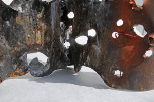 Sculpture 309.Our Daily Bread, response to our current political environment.