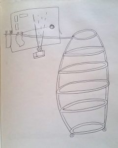 Sculpture drawing