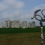 Sculpture Embryo at Stonehenge England