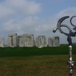 Sculpture Embryo at Stonehenge England