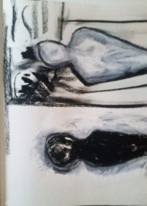 2-15-17 -13 Oil pastel on paper.