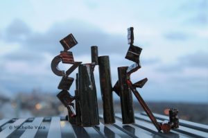#posit, #art, #ClevelandClinicRooftop, #sculpture, #art, #michellevara, #decolonization, #OilDrawing, #Ohio, #ClevelandClinicArt,