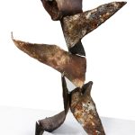 Metal Sculpture Torn by Michelle Vara