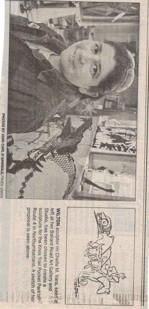 metal sculpture, General Knox Revolutionary war