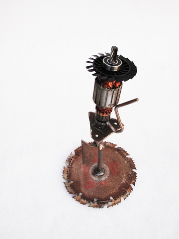 Electric Motor sculpture