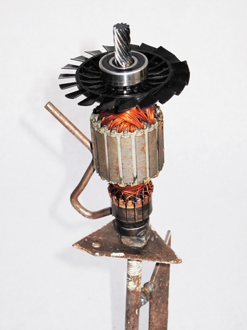 Electric Motor sculpture